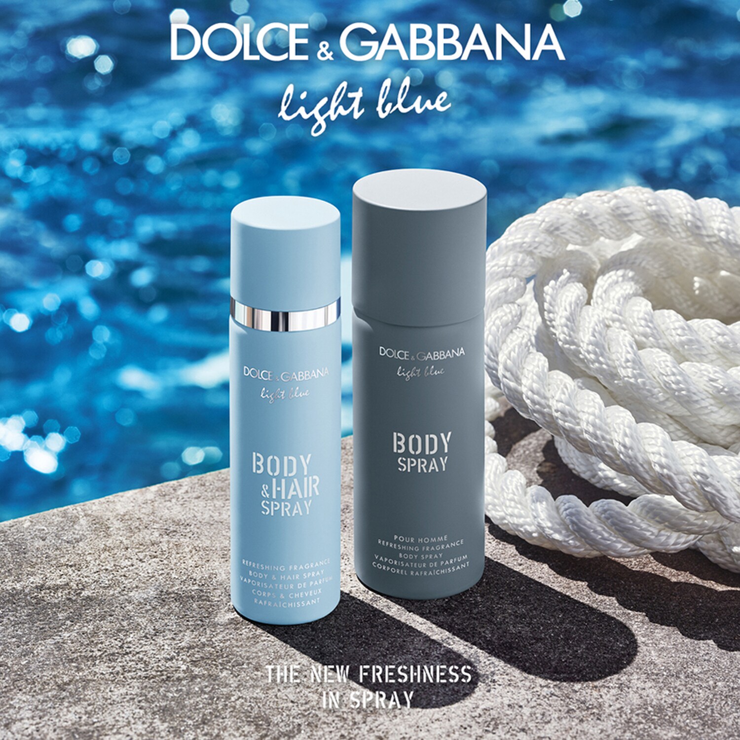 Light Blue Pour Homme Body Spray von DOLCE & GABBANA ≡ SEPHORA
