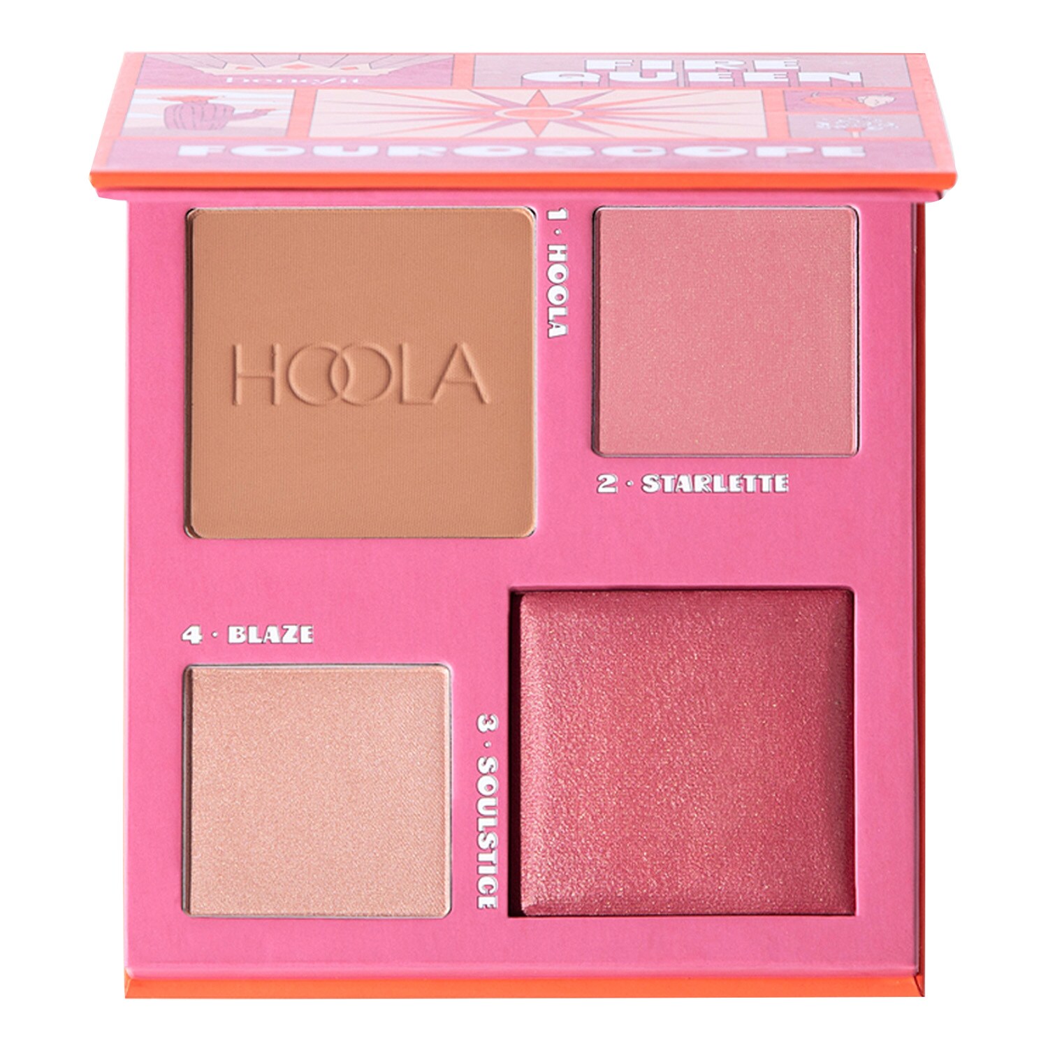 Fouroscope Bronzer Blush and Highlighter Palette von BENEFIT COSMETICS ≡ SEPHORA