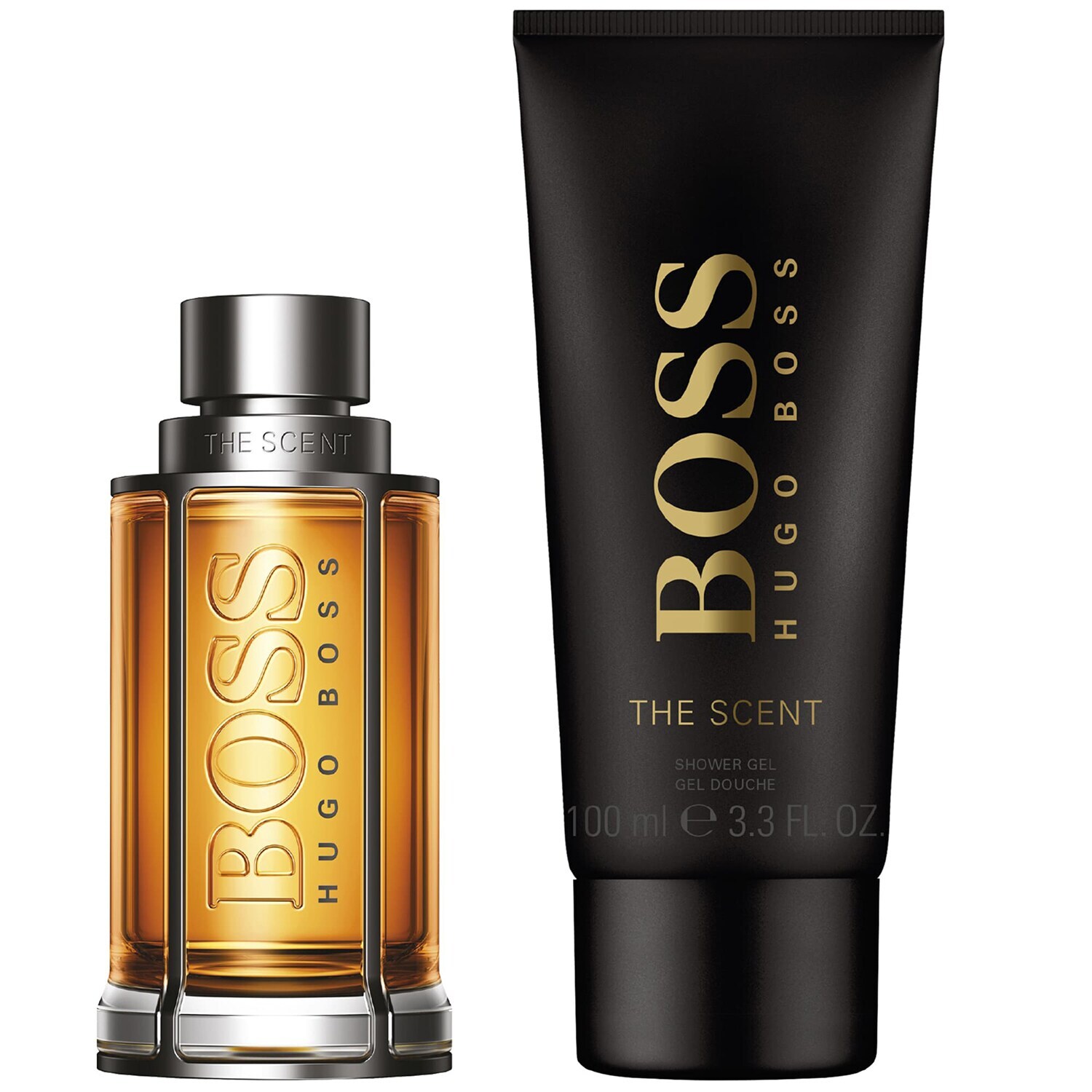 Geschenkset Boss The Scent Eau de Toilette + Duschgel von HUGO BOSS ≡