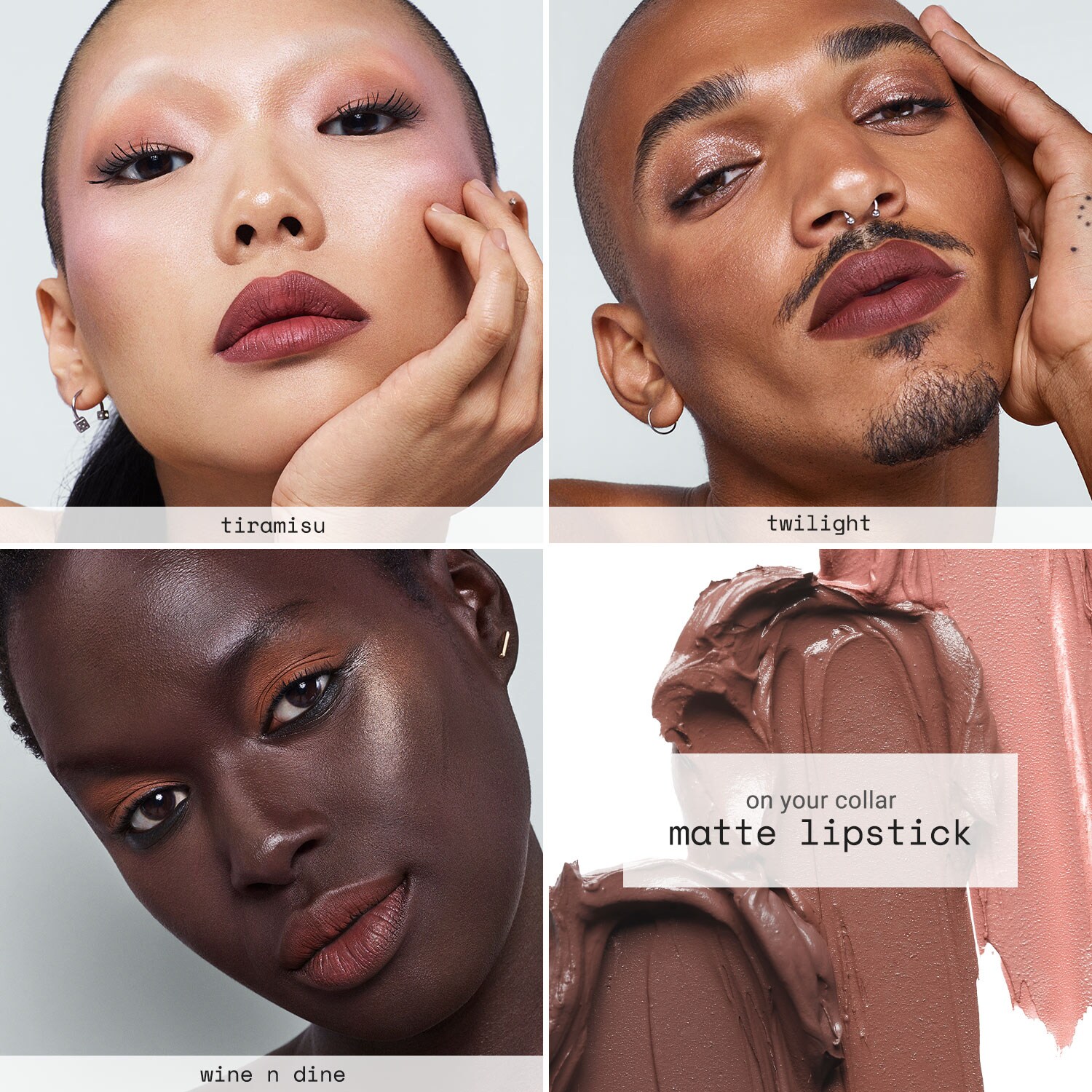 On your collar Matter Lippenstift von REM BEAUTY ≡ SEPHORA