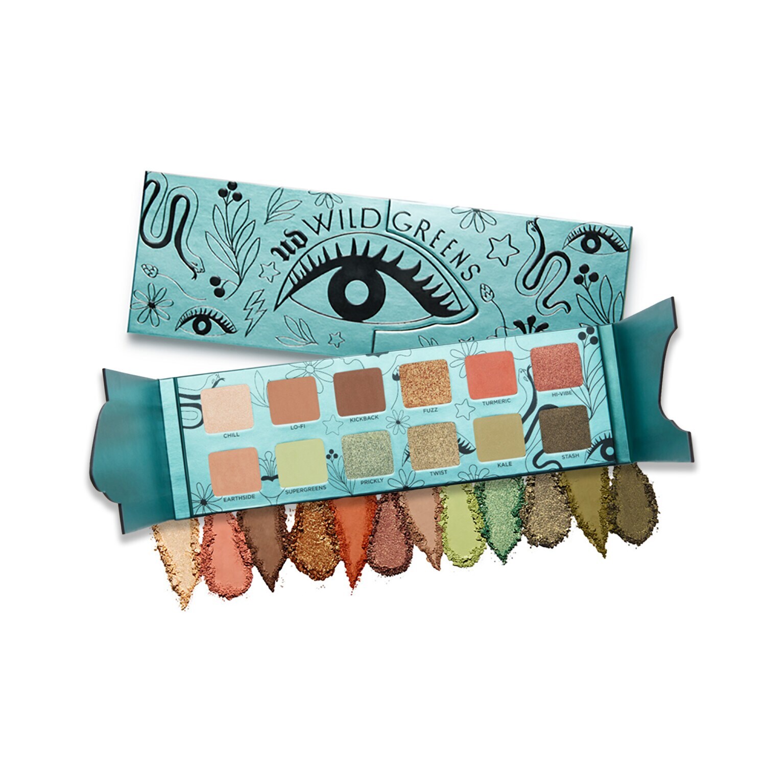 Wild Greens Eyeshadow Palette von URBAN DECAY ≡ SEPHORA